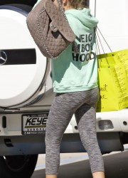 Ashley Tisdale in Leggings