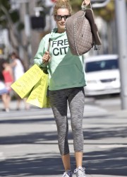 Ashley Tisdale in Leggings