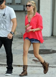 Ashley Tisdale in Shorts