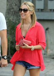 Ashley Tisdale in Shorts