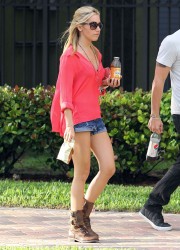 Ashley Tisdale in Shorts