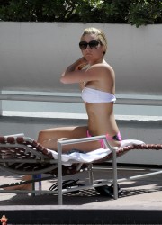 Ashley Tisdale in White Bikini