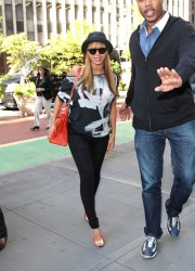Beyonce Knowles in Manhattan