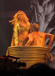 Britney Spears Performs at the O2 Arena