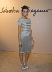 Camilla Belle at Signorina Ferragamo Fragrance