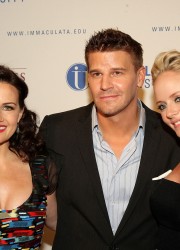 Carla Gugino at The Mighty Macs Premiere