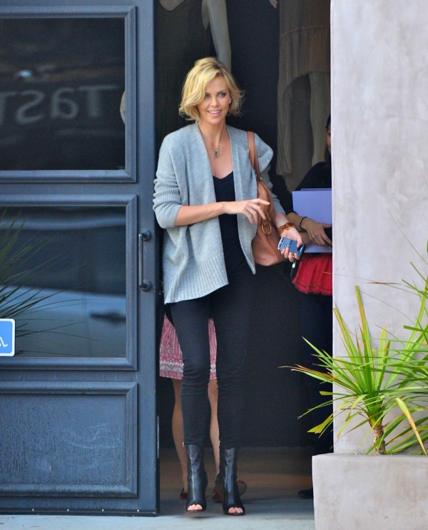 Charlize Theron in Tight Pants