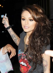 Cher Lloyd at BBC Radio 1 Studios in London