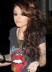 Cher Lloyd at BBC Radio 1 Studios in London