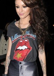 Cher Lloyd at BBC Radio 1 Studios in London