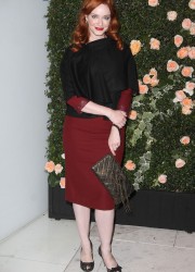 Christina Hendricks at Chanel Intimate Dinner
