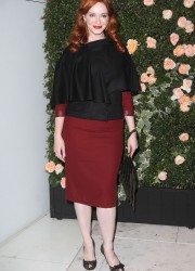 Christina Hendricks at Chanel Intimate Dinner