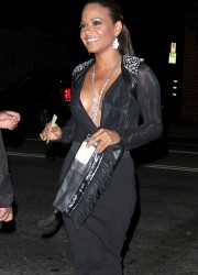 Christina Milian at Rosa Restaurant in West Hollywood