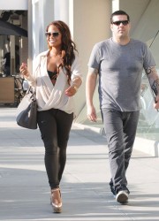Christina Milian in Tight Pants