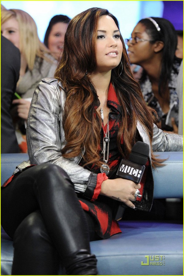 Demi Lovato at MuchMusic