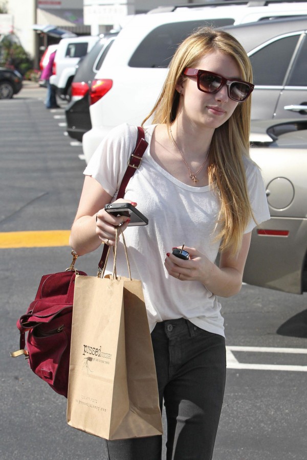 Emma Roberts Shopping