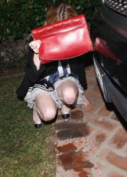 Emma Roberts at Halloween Party