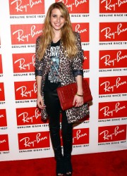 Emma Roberts at Ray-Ban Raw Sounds