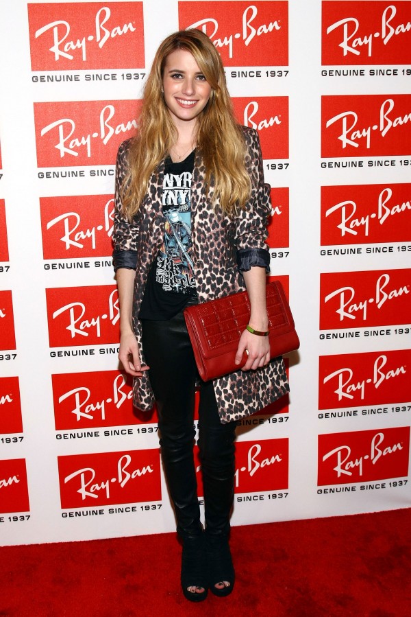 Emma Roberts at Ray-Ban Raw Sounds