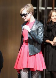 Evan Rachel Wood in New York City