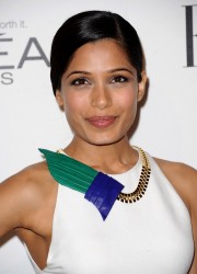 Freida Pinto at Elle’s Women in Hollywood Tribute