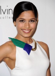 Freida Pinto at Elle’s Women in Hollywood Tribute