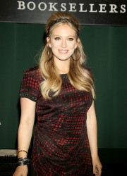 Hilary Duff Promoting Her Latest Book