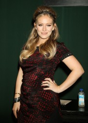 Hilary Duff Promoting Her Latest Book