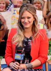 Hilary Duff at Good Morning America