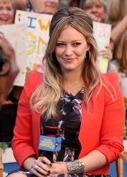 Hilary Duff at Good Morning America
