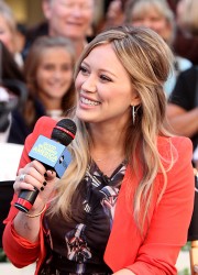 Hilary Duff at Good Morning America
