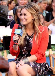 Hilary Duff at Good Morning America