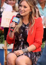 Hilary Duff at Good Morning America