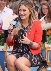 Hilary Duff at Good Morning America