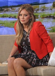 Hilary Duff at Good Morning America