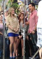 Hilary Duff on The Grove Set