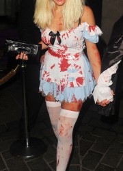 Imogen Thomas at Caprice Birthday Party