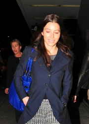 Jessica Biel at LAX