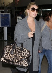 Jessica Simpson at LAX Airport