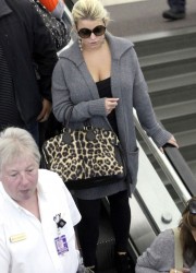 Jessica Simpson at LAX Airport