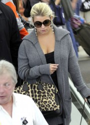 Jessica Simpson at LAX Airport