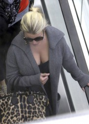 Jessica Simpson at LAX Airport