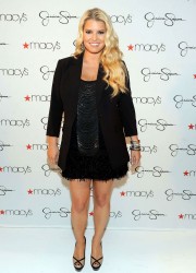 Jessica Simpson at Ready To Wear J Simpson Collection