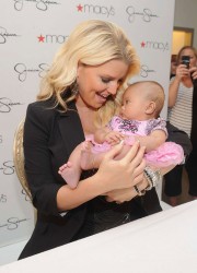 Jessica Simpson at Ready To Wear J Simpson Collection