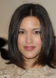 Julia Jones at Burberry Body Launch