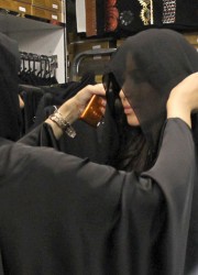Kim Kardashian Wears a Burqa
