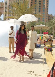 Kim Kardashian at Camel Ride