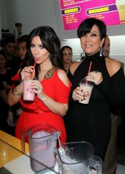 Kim Kardashian at Millions Milkshakes