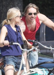 Kristen Bell on Bike Ride