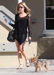 Kristin Cavallari Take Puppy to Animal Clinic